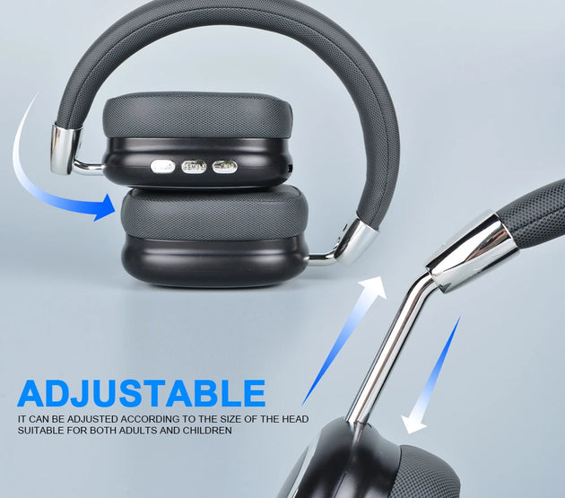 40 Hours Wireless Noise-cancelling Headphones - Personalized Space Audio USB-C Lossless Audio for iPhone Travel Sports Headset