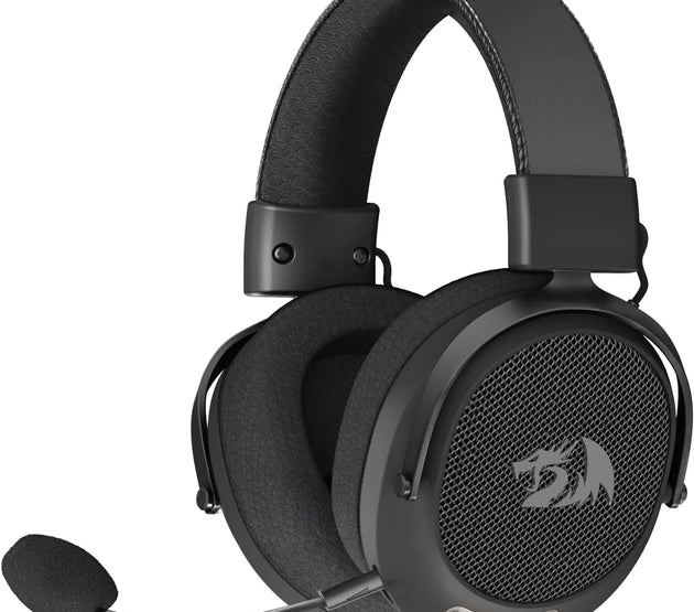Redragon H858 Gaming Headset, 2.4GHz/BT/Wired, Gray