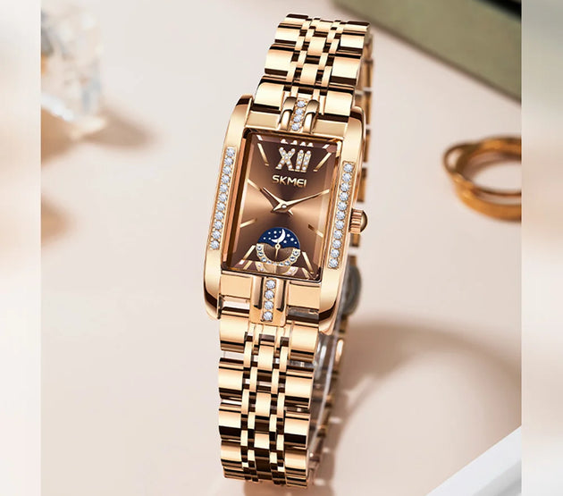 New Fashion Stainless Steel Date Women Watches Casual 30M Waterproof Girl Ladies Wristwatch Female Clock Relogio Feminino