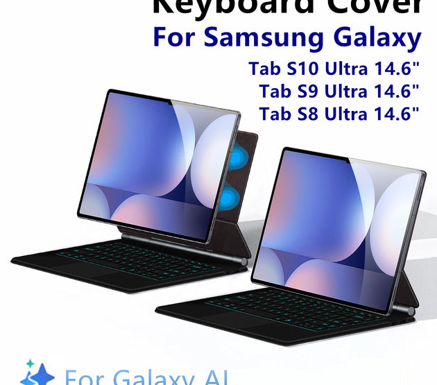 Book Cover Keyboard For Samsung Galaxy Tab S10 Ultra 14.6 inch S9 / S8 Ultra 14.6