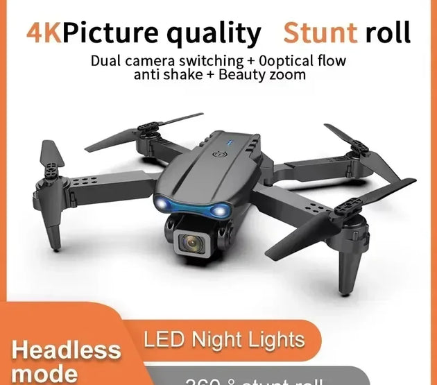 ZHENDUO HD Dual Camera E99 Pro RC Mini Drone 4K With WiFi 1080P 720P Aerial Photography Helicopter Foldable Quadcopter Dron Toys