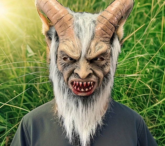 Dark Night Diablo Latex Mask, Realistic Face Mask, Halloween Christmas Party, Role Play, Bar Party Masks,   masquerade mask