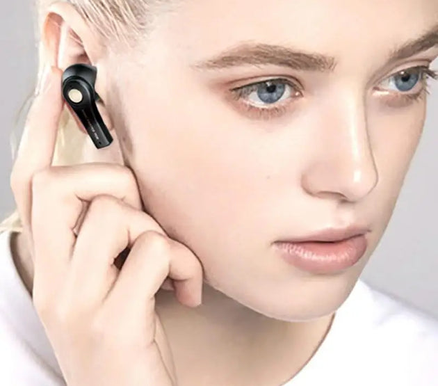 Rondaful  TS-100 Wireless Earphones 5.0 Mini Earbuds Stereo Bass Noise Cancelling Sports Waterproof Earbud In Ear