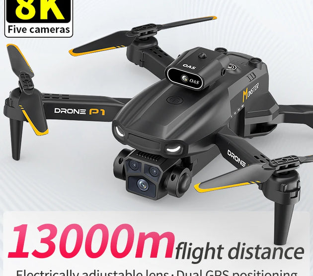 2024 P1 Mini Drone 8K Profesional 4K HD Camera Obstacle Avoidance Aerial Photography 5G 10Km Foldable Quadcopter Toy Sell Apron