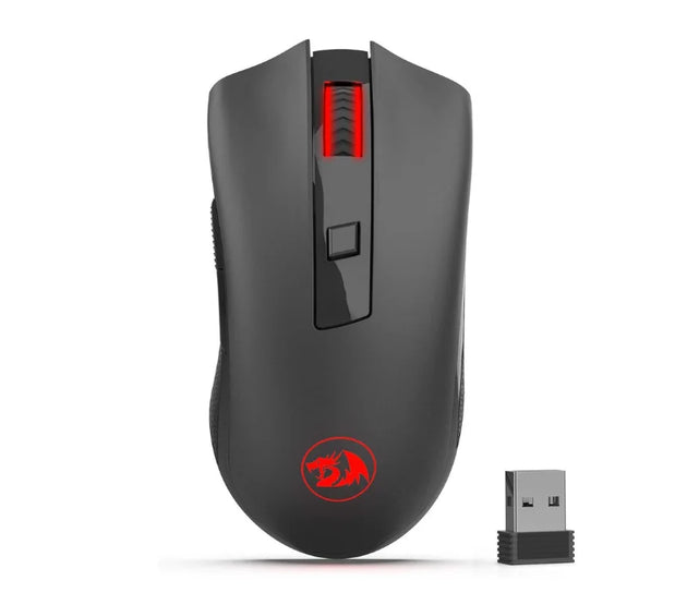 Redragon M652 Optical 2.4G Wireless Mouse with USB Receiver, Portable Gaming & Office Mice, 5 Adjustable DPI Levels