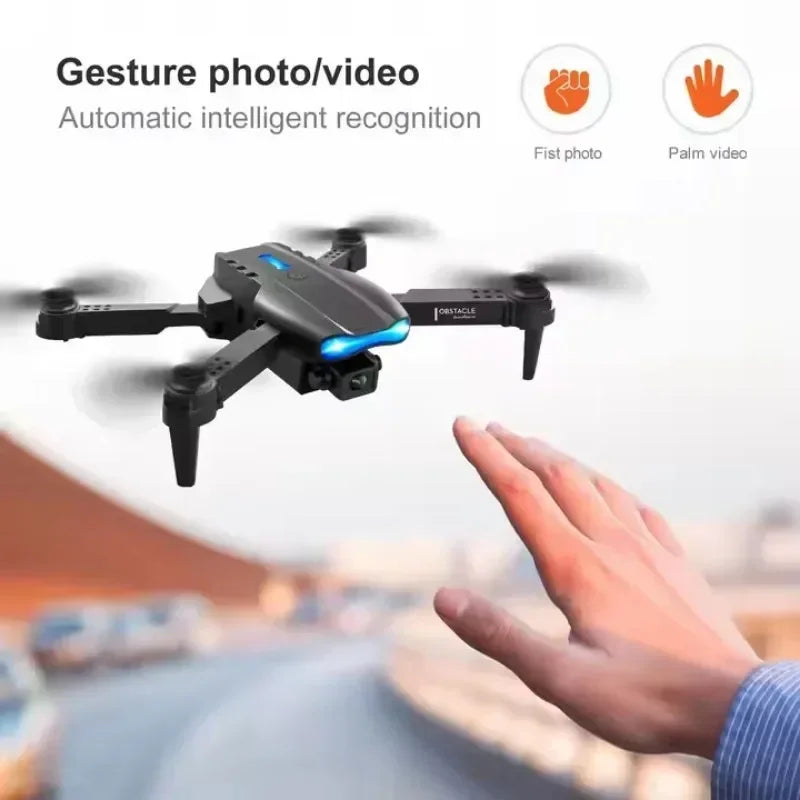 ZHENDUO HD Dual Camera E99 Pro RC Mini Drone 4K With WiFi 1080P 720P Aerial Photography Helicopter Foldable Quadcopter Dron Toys