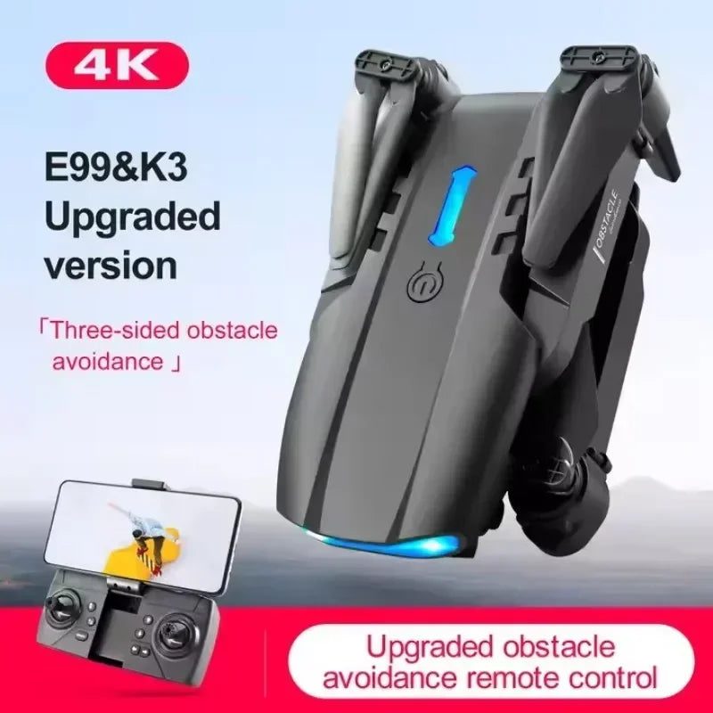 ZHENDUO HD Dual Camera E99 Pro RC Mini Drone 4K With WiFi 1080P 720P Aerial Photography Helicopter Foldable Quadcopter Dron Toys