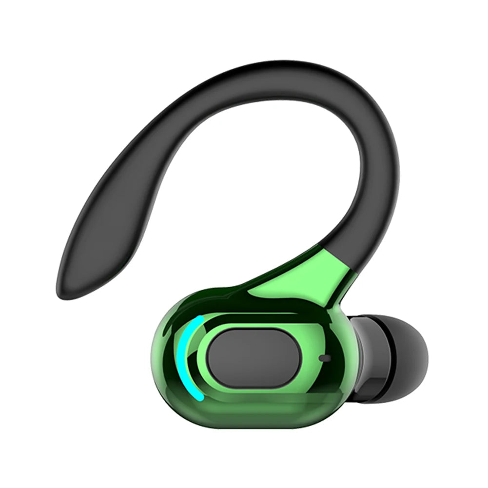 Waterproof Single Ear Earbuds Bluetooth-compatible 5.2 Wireless Business Headset