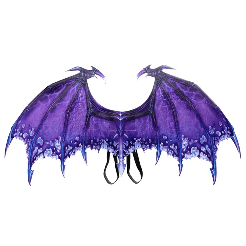 Halloween Dragon Wing Decoration Carnival Party Animal Costume For Adult Boy Girl Kids Dragon Cosplay Masquerade Party Decor