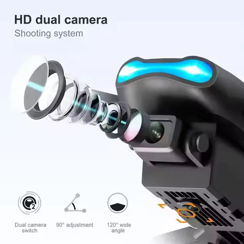 ZHENDUO HD Dual Camera E99 Pro RC Mini Drone 4K With WiFi 1080P 720P Aerial Photography Helicopter Foldable Quadcopter Dron Toys