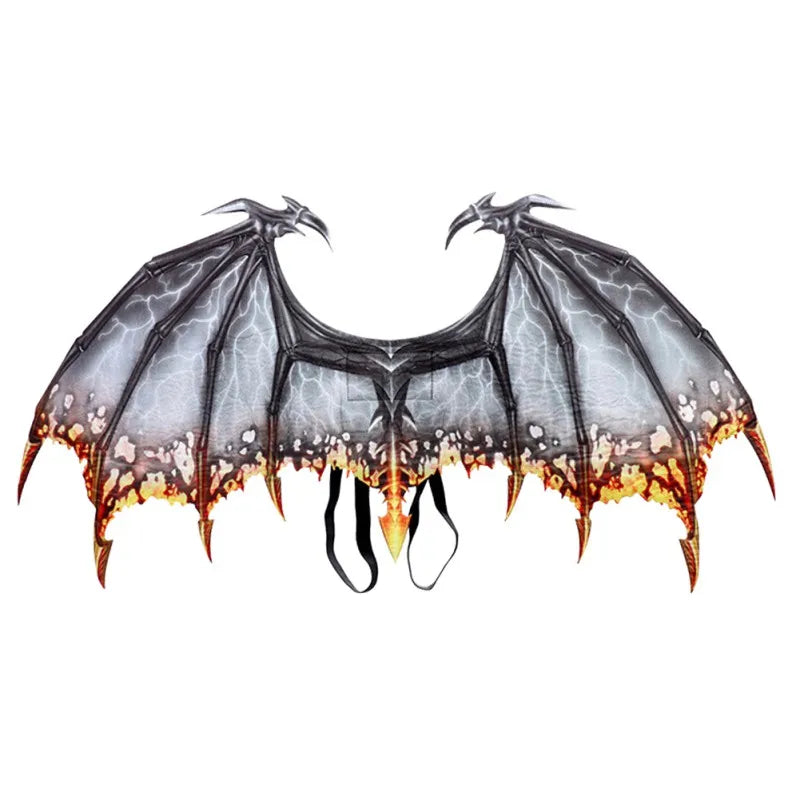 Halloween Dragon Wing Decoration Carnival Party Animal Costume For Adult Boy Girl Kids Dragon Cosplay Masquerade Party Decor