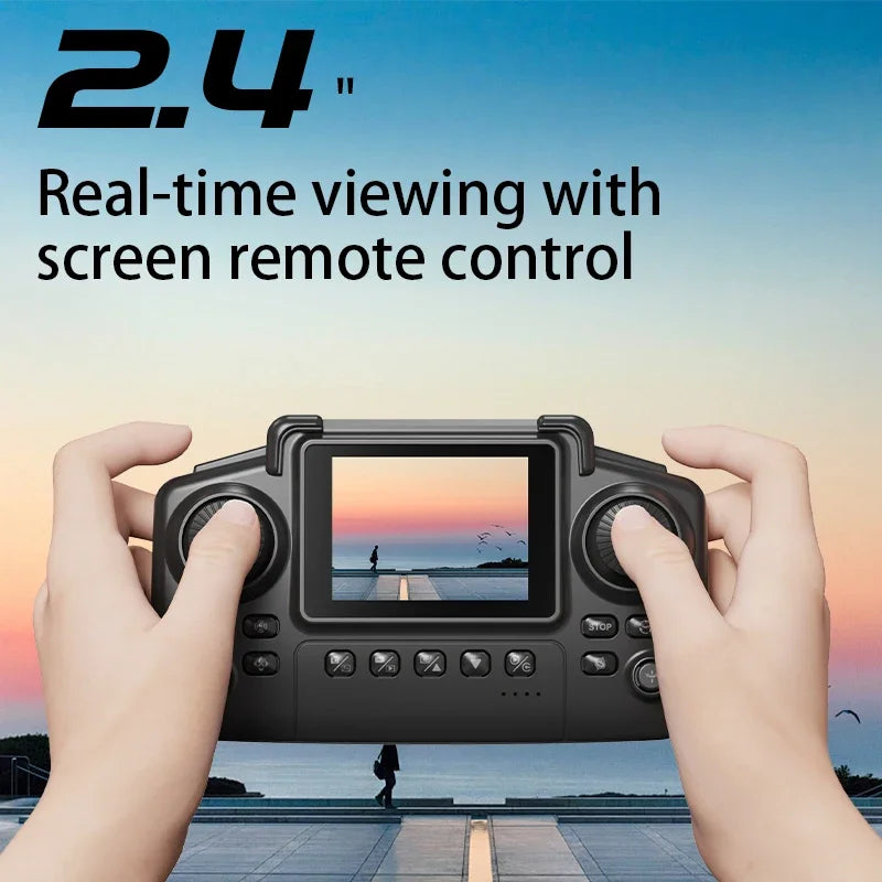 E88 PRO Drone 8K HD Wide-Angle Camera WiFi FPV Foldable RC Quadcopter with Height Hold for Adults Kids Professional Toy