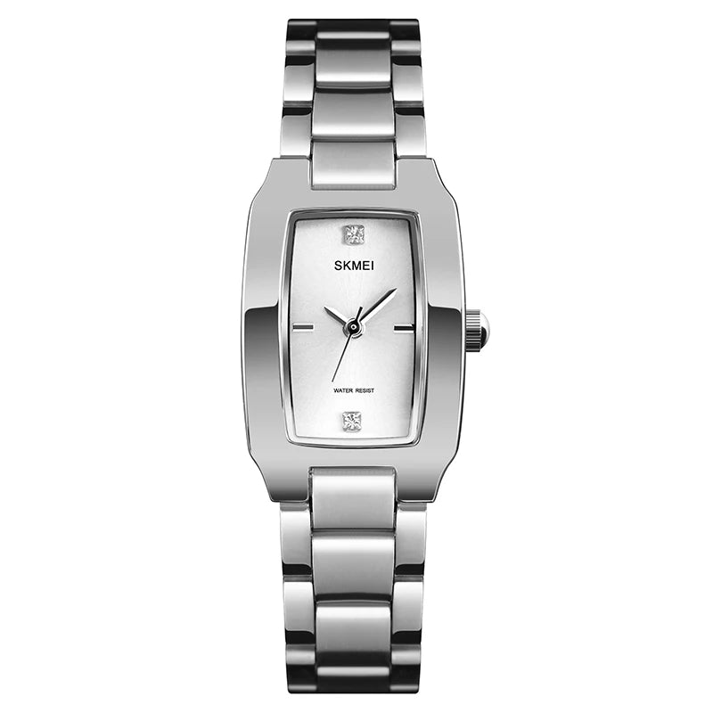 SKMEI Casual Outdoor Elegance 3Bar Waterproof Quartz Watch Luxury Wristwatches For Women Romantic Style Fashion Ladies Watches