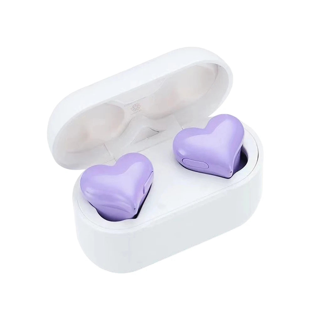 Wireless Earphones Music Headphones Heartbuds Bluetooth-compatible In Ear Noice Cancelling Women Fashion