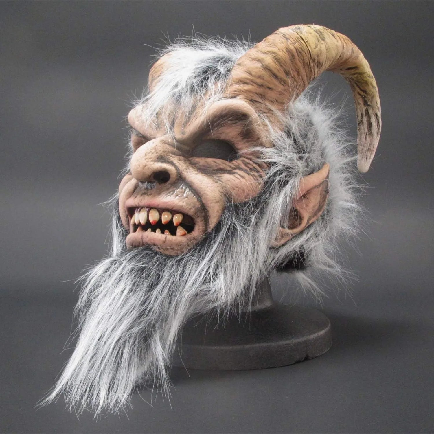 Dark Night Diablo Latex Mask, Realistic Face Mask, Halloween Christmas Party, Role Play, Bar Party Masks，   masquerade mask