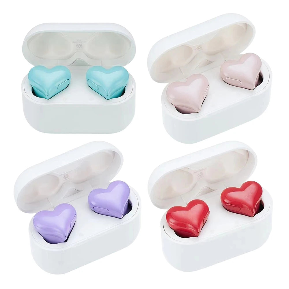 Wireless Earphones Music Headphones Heartbuds Bluetooth-compatible In Ear Noice Cancelling Women Fashion